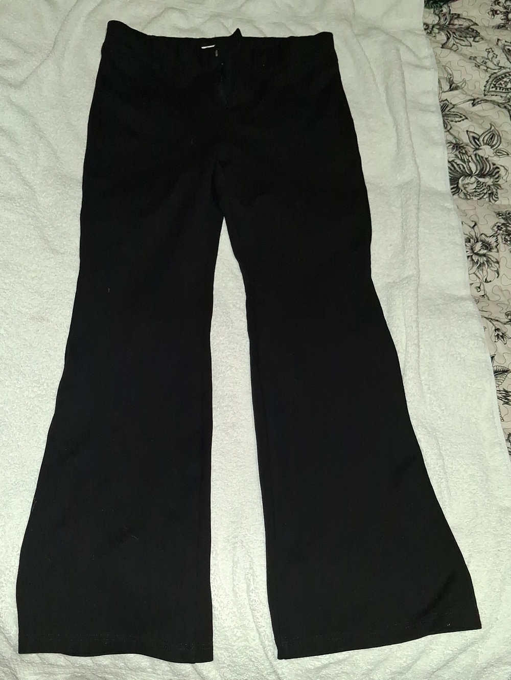 Active USA Black Boot Cut Flare Pants